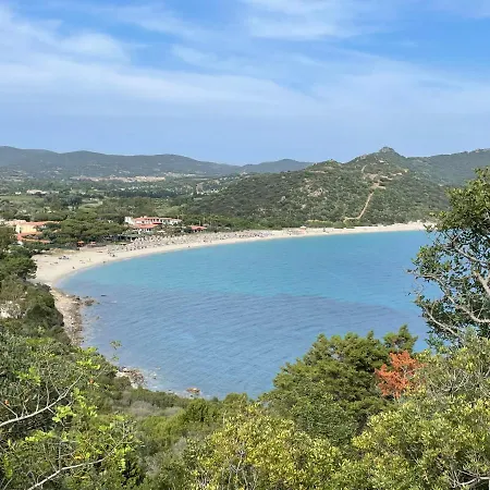 Splendida Villasimius, 300mt Dal Mare Semesterbostad Oasi dei Due Mari